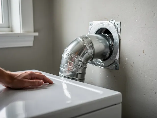South Windsor Dryer Vent Cleaning expert performing professional dryer vent repair and installation in South Windsor